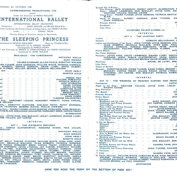 Inside Int B Prog 8.12.48, M Tucker, H Robinson, J Lyndon, H May, P Bentley copy