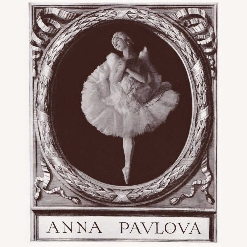 Anna Pavlova Lithograph
